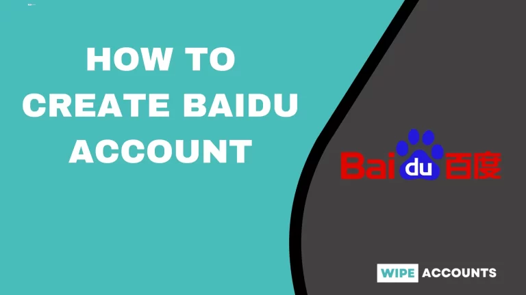 How to Create Baidu Account