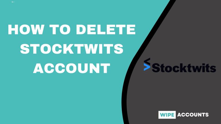 How to Delete Stocktwits Account