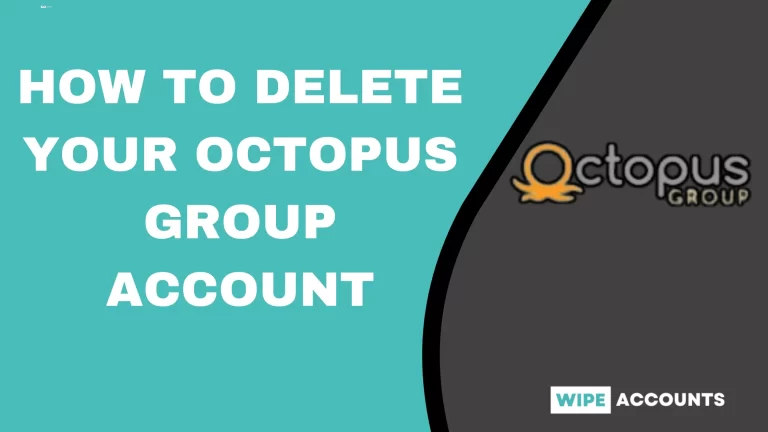 how to delete octopus group account