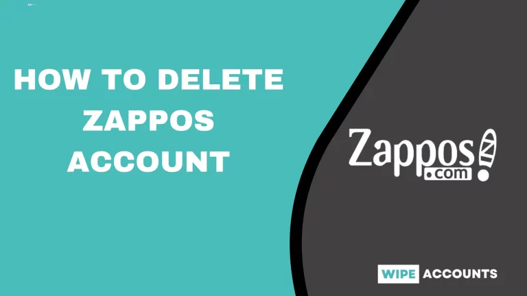 Delete Zappos Account