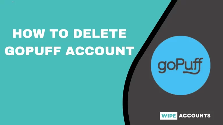 Delete goPuff Account